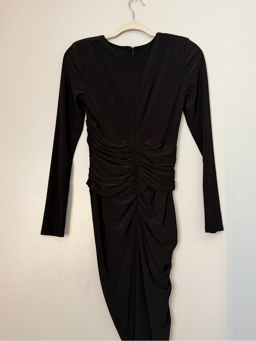 Vince Camuto Black V-neck Dress Size 4 - Picture 5 of 5